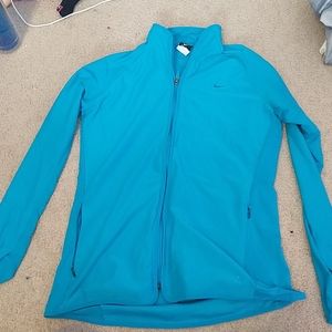 Nike blue zip up